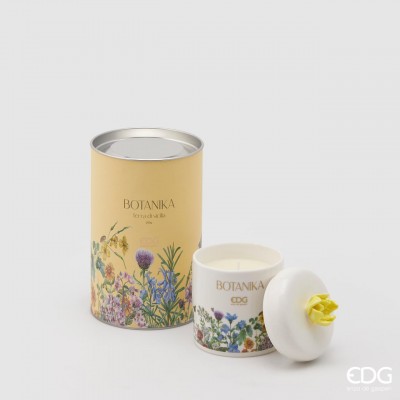 Candele Di Cera 13 Cm Botanika Güneş Rengi Kutulu Mum