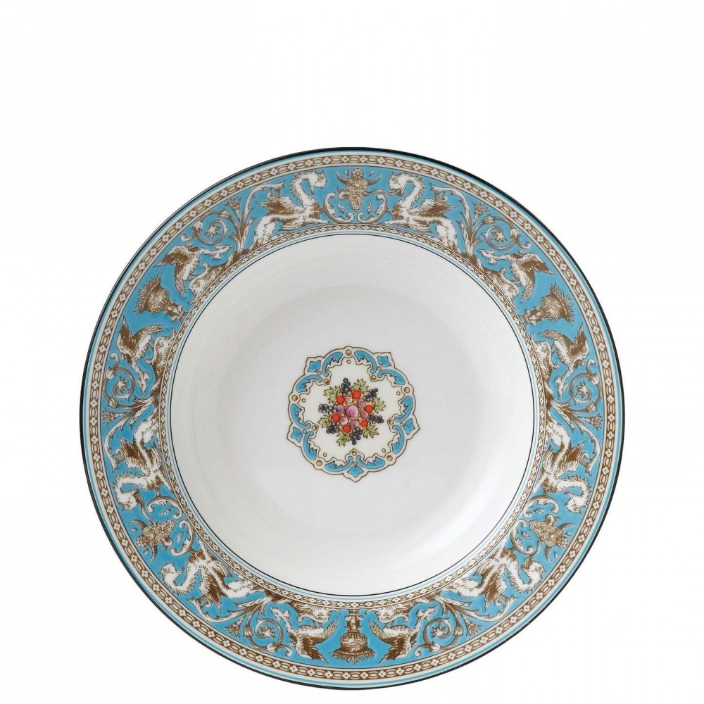 Florentine Turquoise 23 Cm Çukur Tabak