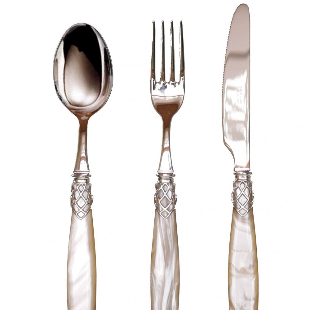 France Shine Steel 75 Parça Çatal,Bıçak ve Kaşık Seti