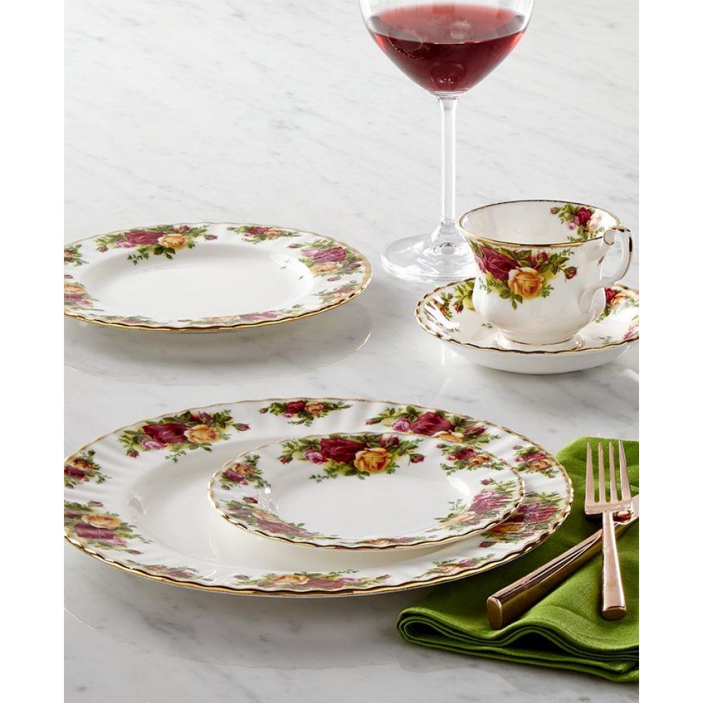 Old Country Roses 12 Kişilik Yemek Seti