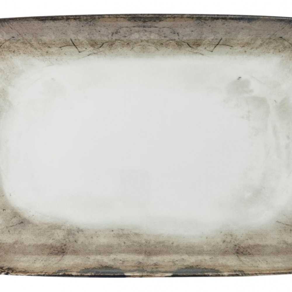 Shade Earth Porcelain 35*22 Cm Oval Servis