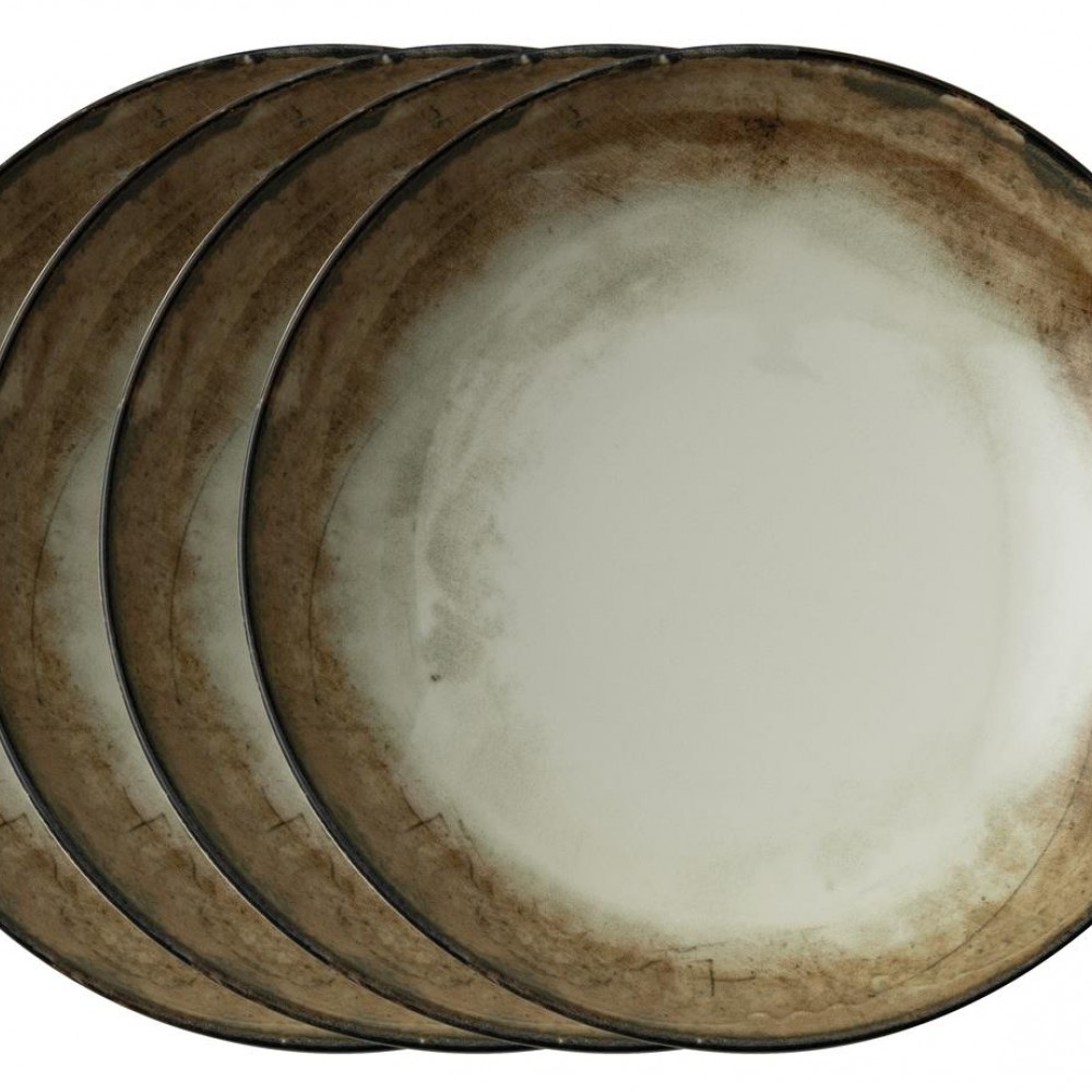 Shade Earth Porcelain 4 Parça 32 Cm Pizza Tabağı