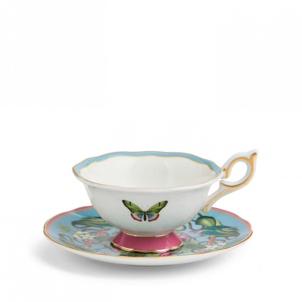 Wonderlust Teaware Menagerie Çay Bardak ve Tabağı