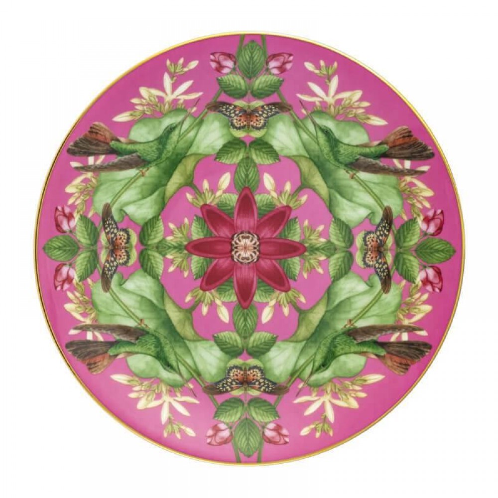 Wonderlust Teaware Pink Lotus 20 Cm Tatlı Tabağı